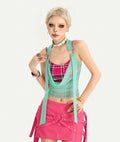 Nico_Molly_Plaid_Halter_Fake_Two_Piece_Slim_Fit_Women's_Padded_Tank_Tops_1069997341302_MISSTT