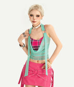 Nico_Molly_Plaid_Halter_Fake_Two_Piece_Slim_Fit_Women's_Padded_Tank_Tops_1069997341302_MISSTT