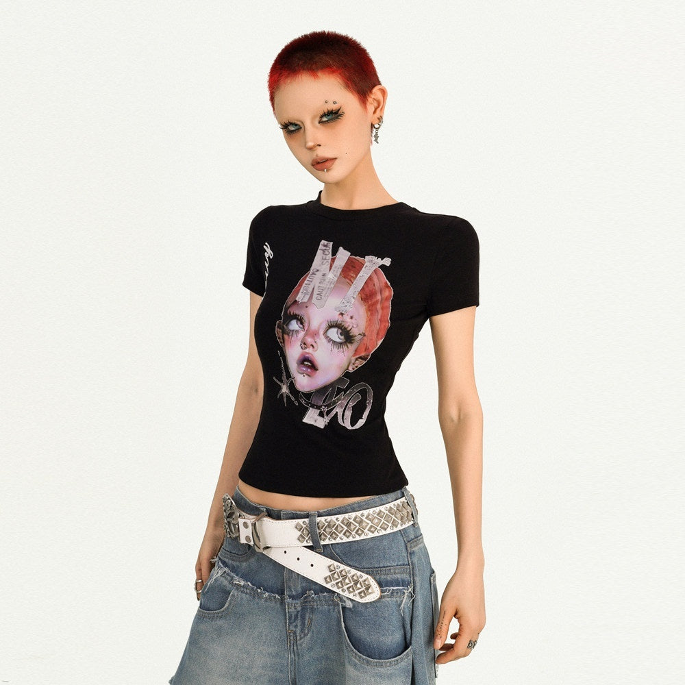 Nico_Molly_Portrait_Print_Slim_Fit_Round_Neck_Women's_Combed_Cotton_Short_Sleeve_T-shirts_932704159977_MISSTT
