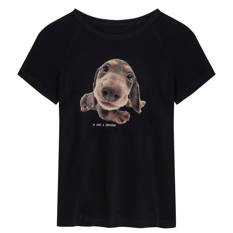 Nico_Molly_Portrait_Print_Slim_Fit_Round_Neck_Women's_Combed_Cotton_Short_Sleeve_T-shirts_932704159977_MISSTT