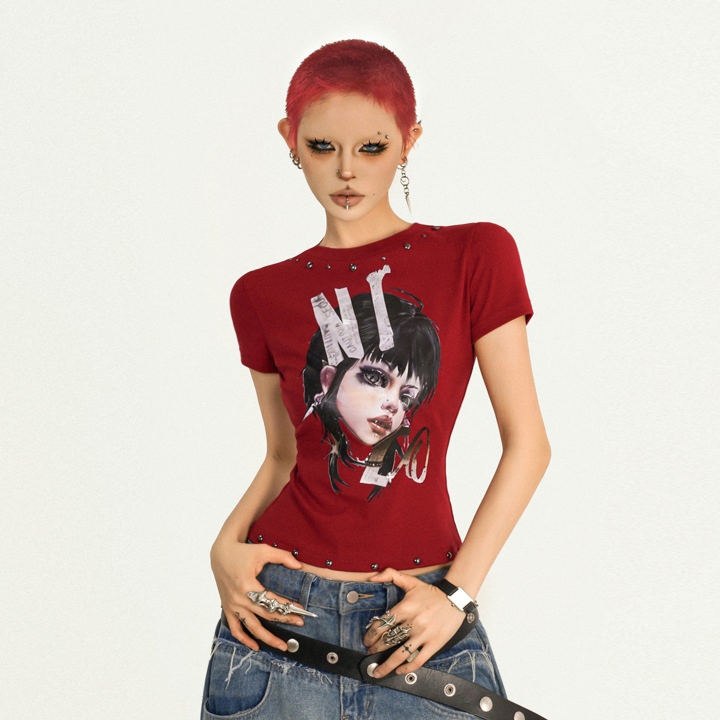 Nico_Molly_Portrait_Print_Slim_Fit_Round_Neck_Women's_Combed_Cotton_Short_Sleeve_T-shirts_932704159977_MISSTT