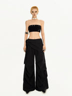 Nico Molly Punk Studded One Piece Anti Slip Women's Stretch Tube Tops / Bandeaus