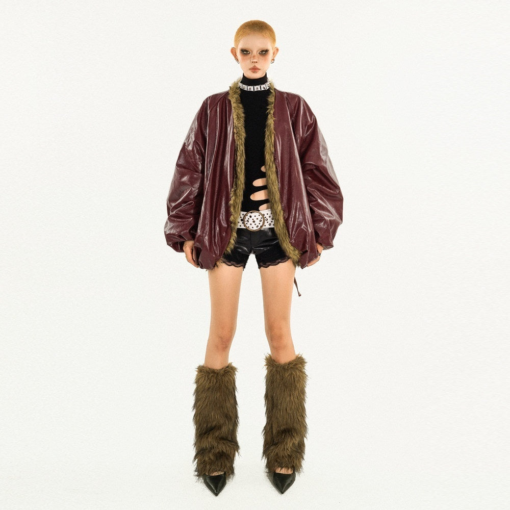 Nico_Molly_Red_European_Street_V-neck_Oversized_Thick_Women's_Eco_Fur_Puffer_Jackets_846278278807_MISSTT