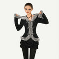 Nico_Molly_Retro_Hooded_Fur_Collar_Bell_Sleeve_Waist_Women's_Knit_Casual_Jackets_996133496006_MISSTT