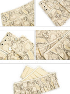 Nico Molly Snake Print Pleated Low Waist Side Zip Women's Leather Mini Skirts