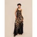 Nico_Molly_Tie_Dye_Patchwork_Asymmetrical_Women's_Polyester_Maxi_Skirts_771437422905_MISSTT