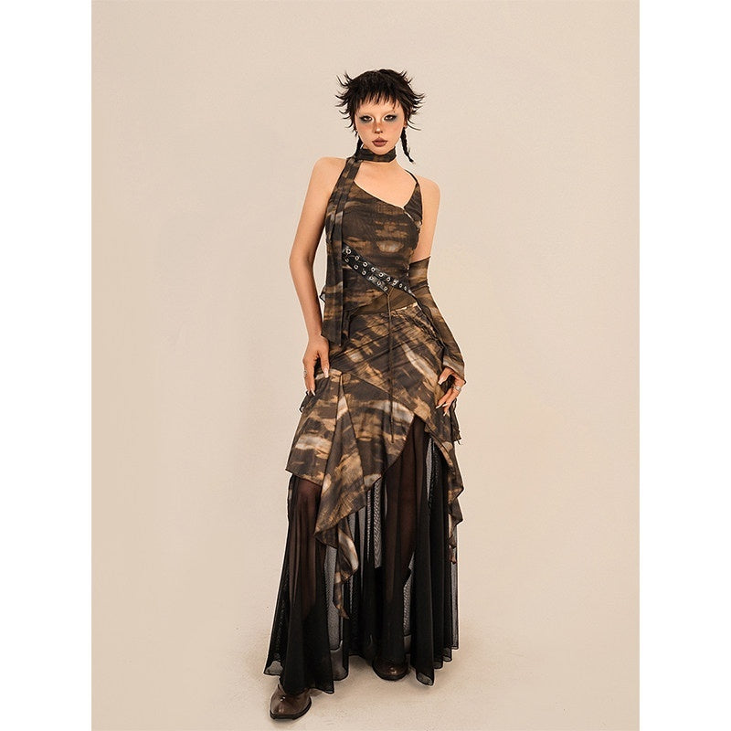 Nico_Molly_Tie_Dye_Patchwork_Asymmetrical_Women's_Polyester_Maxi_Skirts_771437422905_MISSTT