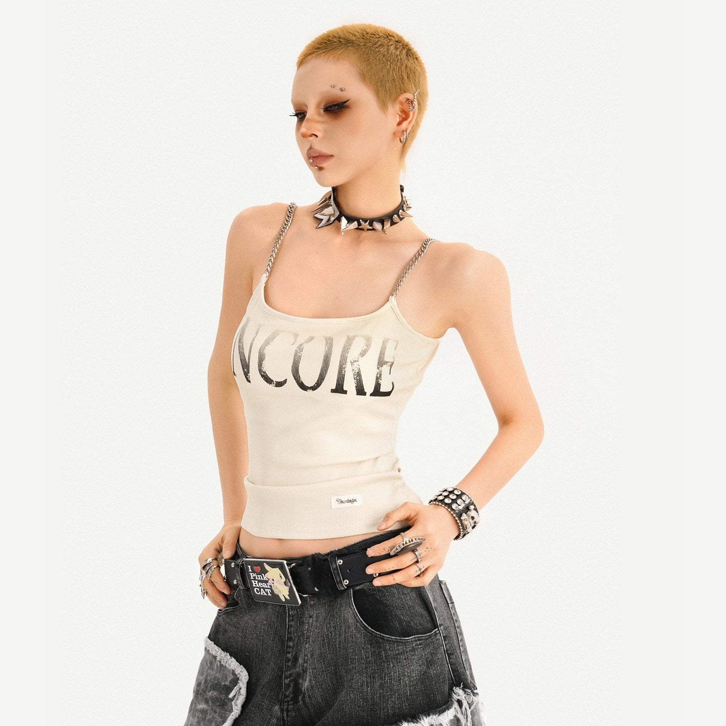 Nico_Molly_Wasteland_Letter_Print_U_Neck_Loose_Cropped_Women's_Other_Material_Camisoles_1032803153222_MISSTT