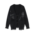 YUKAHOUSE_Distressed_V-neck_Asymmetric_Acrylic_Women's_Cardigans_978585910336_MISSTT