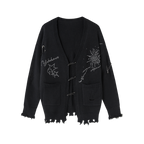 YUKAHOUSE_Distressed_V-neck_Asymmetric_Acrylic_Women's_Cardigans_978585910336_MISSTT