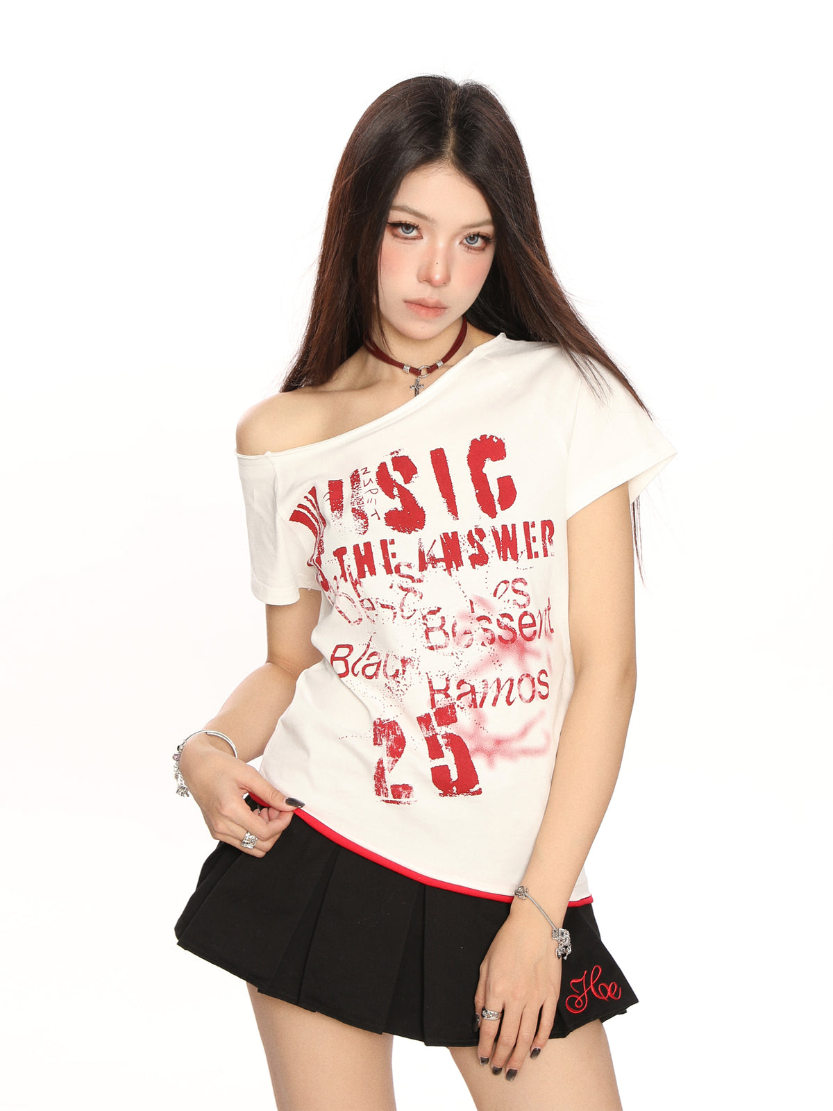 BIGGOLD_STUDIO_Asymmetric_Print_Slanted_Neck_Women's_Short_Sleeve_T-shirts_887536368874_MISSTT