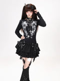 CRAZYGIRL_Vintage_Cross_Wings_Phantom_Print_Fitted_Crew_Neck_Women's_Long_Sleeve_T-shirts_1074634374255_MISSTT
