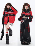 CRAZYGIRL_Detachable_Two_In_One_Baseball_Stand_Collar_Snap_Button_Women's_Windbreakers_833395610750_MISSTT
