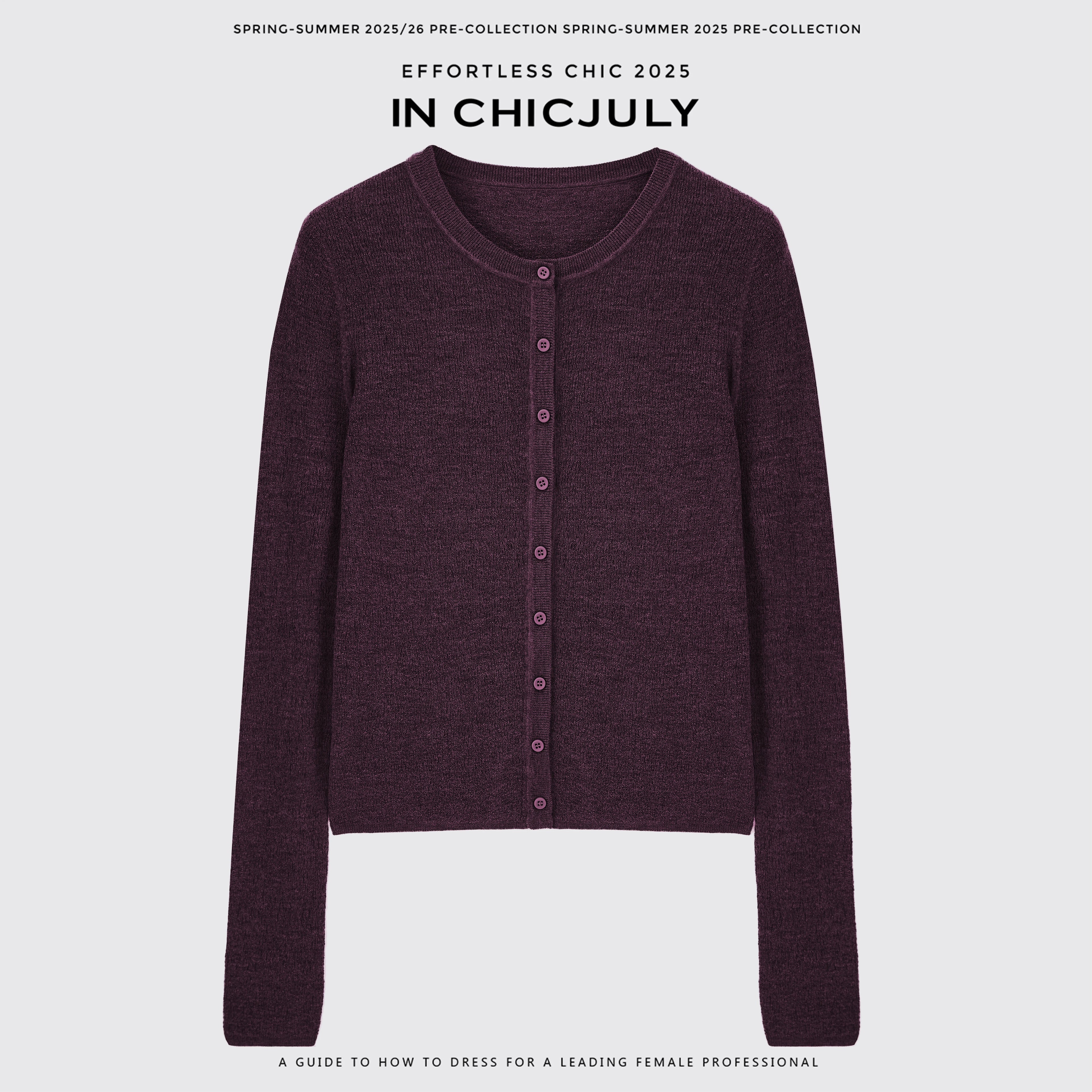 chicjuly Cropped Fine Yarn Knit Minimalist Women's Pure Wool Long Sleeve T-shirts 968816858767