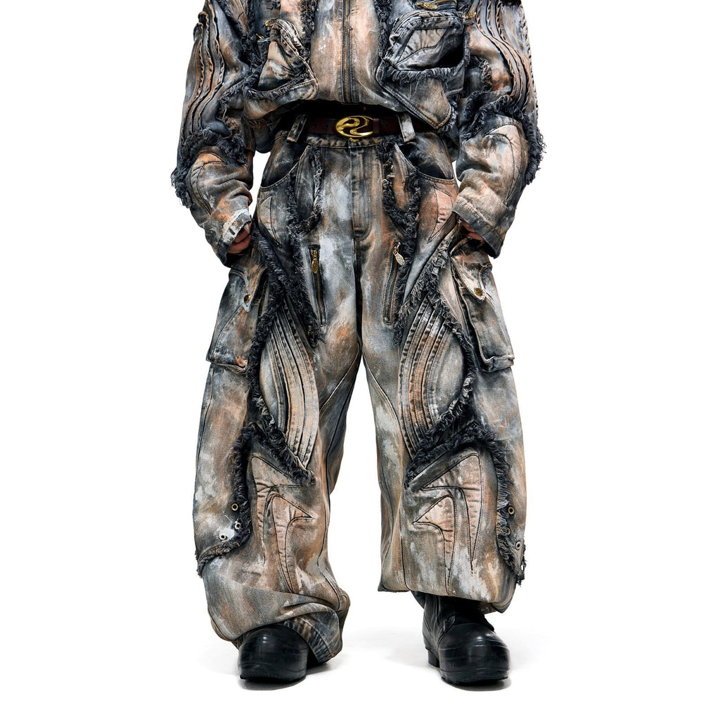 PERSONSOUL_Alien_Graffiti_Oxidized_Faded_Sculptural_Cargo_Women's_Denim_Wide-leg_Jeans_875319048588_MISSTT