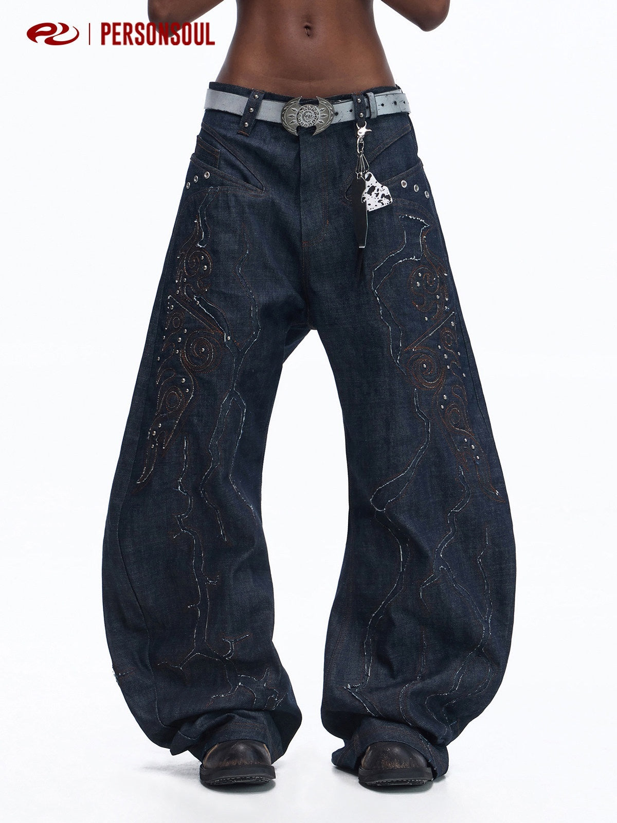 PERSONSOUL_Cloud_Motif_Patchwork_Women's_Raw_Selvedge_Denim_Wide-leg_Jeans_982488699256_MISSTT