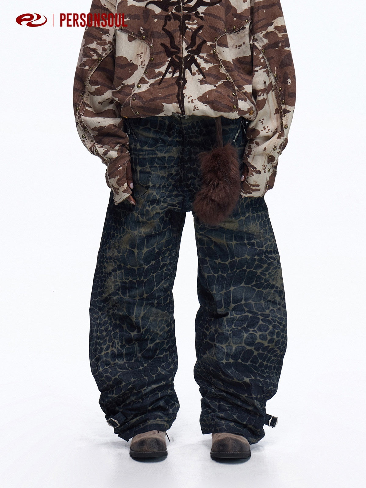 PERSONSOUL_Crocodile_Pattern_Laser_Engraved_Rock_Relaxed_Women's_Cotton_Wide-leg_Jeans_994634062246_MISSTT