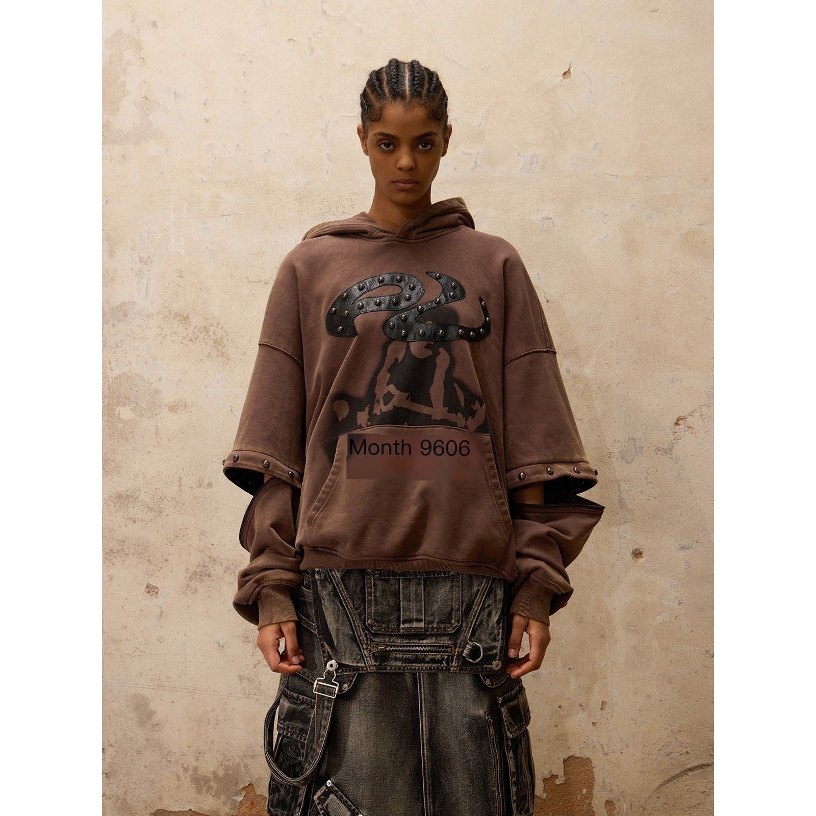 PERSONSOUL_Punk_Studded_Embroidered_Detachable_Sleeves_Women's_Cotton_Hoodies_741318379436_MISSTT