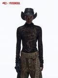 PERSONSOUL_Slim_High_Neck_Rhinestone_Cross_Print_Women's_Viscose_Long_Sleeve_T-shirts_984188914155_MISSTT