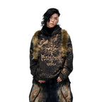 PERSONSOUL_Sun_Totem_Paint_Splatter_Hand_Distressed_Ripped_Women's_Organic_Cotton_Hoodies_848636467824_MISSTT
