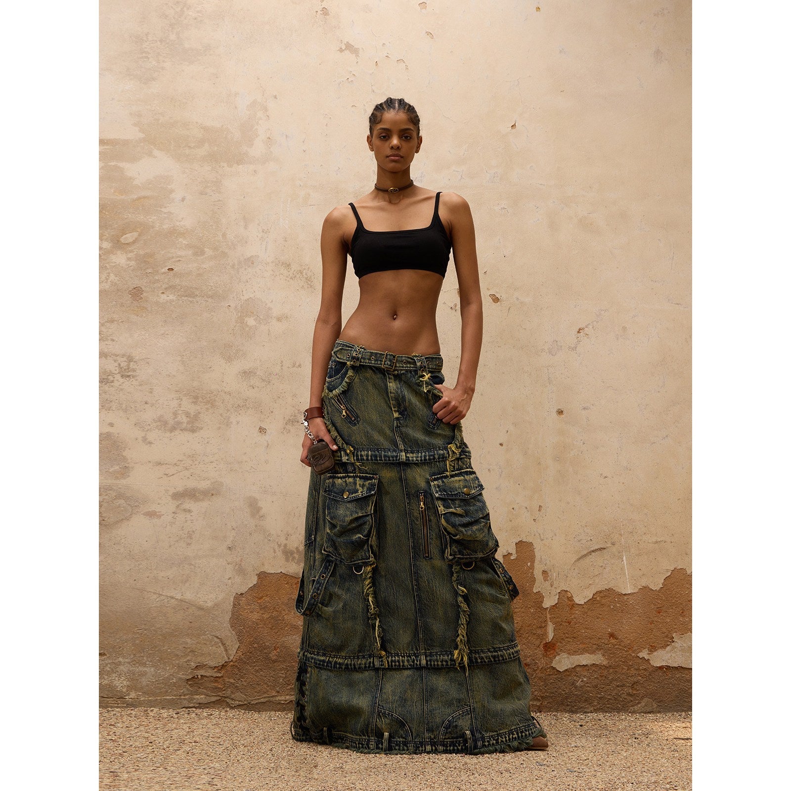 PERSONSOUL_Three_Tier_Detachable_Reconstructed_Women's_Denim_Tie_Pocket_A_Line_Mini_Skirts_743863452521_MISSTT
