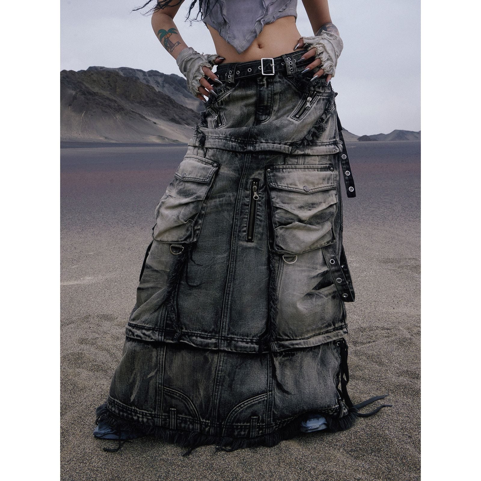 PERSONSOUL_Three_Tier_Detachable_Reconstructed_Women's_Denim_Tie_Pocket_A_Line_Mini_Skirts_743863452521_MISSTT