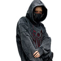 PERSONSOUL_Totem_3d_Embroidery_Distressed_Kangaroo_Pocket_Women's_Natural_Cotton_Hoodies_855033680090_MISSTT