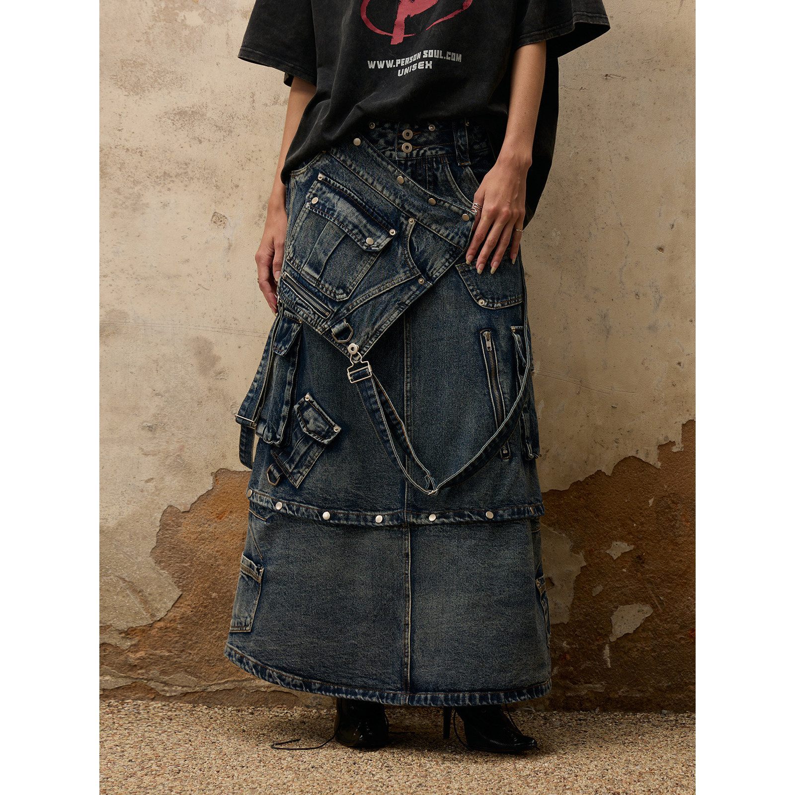 PERSONSOUL_Washed_Blue_Three_In_One_Detachable_Straps_Pockets_Women's_Denim_Maxi_Skirts_712544889068_MISSTT