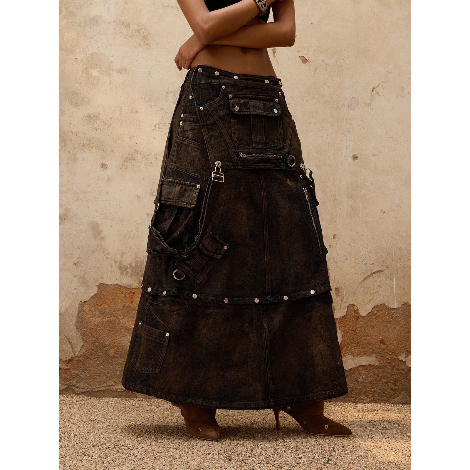 PERSONSOUL_Washed_Blue_Three_In_One_Detachable_Straps_Pockets_Women's_Denim_Maxi_Skirts_712544889068_MISSTT