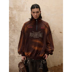 PERSONSOUL_Washed_Tie_Dye_Racing_Embroidery_Stand_Collar_Women's_Cotton_Sweatshirts_743835244523_MISSTT