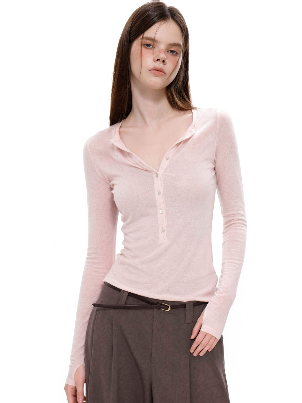 UNCMHISEX_Slim_Fit_Solid_Color_Button_Henley_Neck_Women's_Long_Sleeve_T-shirts_1075168631559_MISSTT