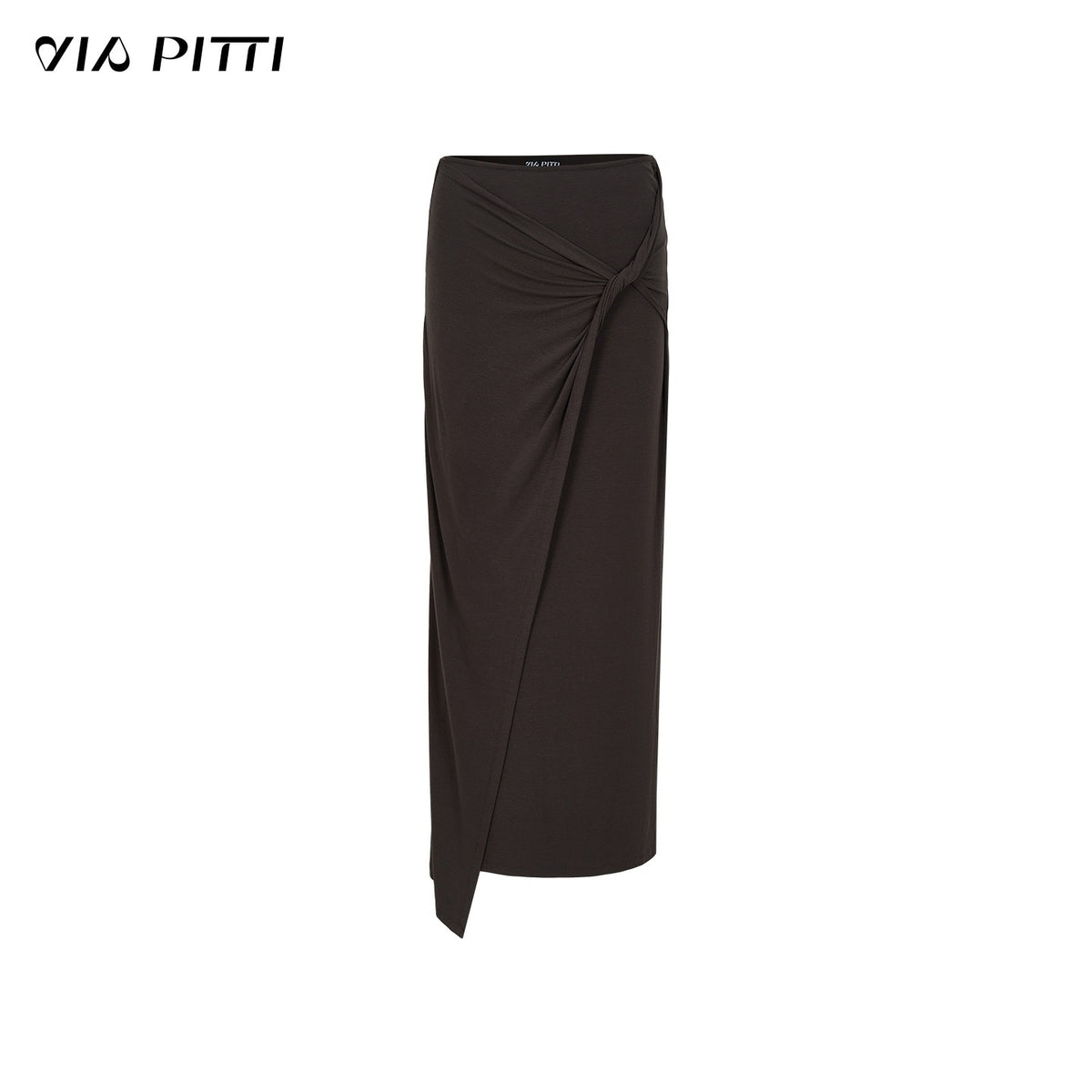 ViaPitti_Cutout_Twist_V-neck_Knit_Women's_Top_&_Skirt_Sets_1063582204484_MISSTT