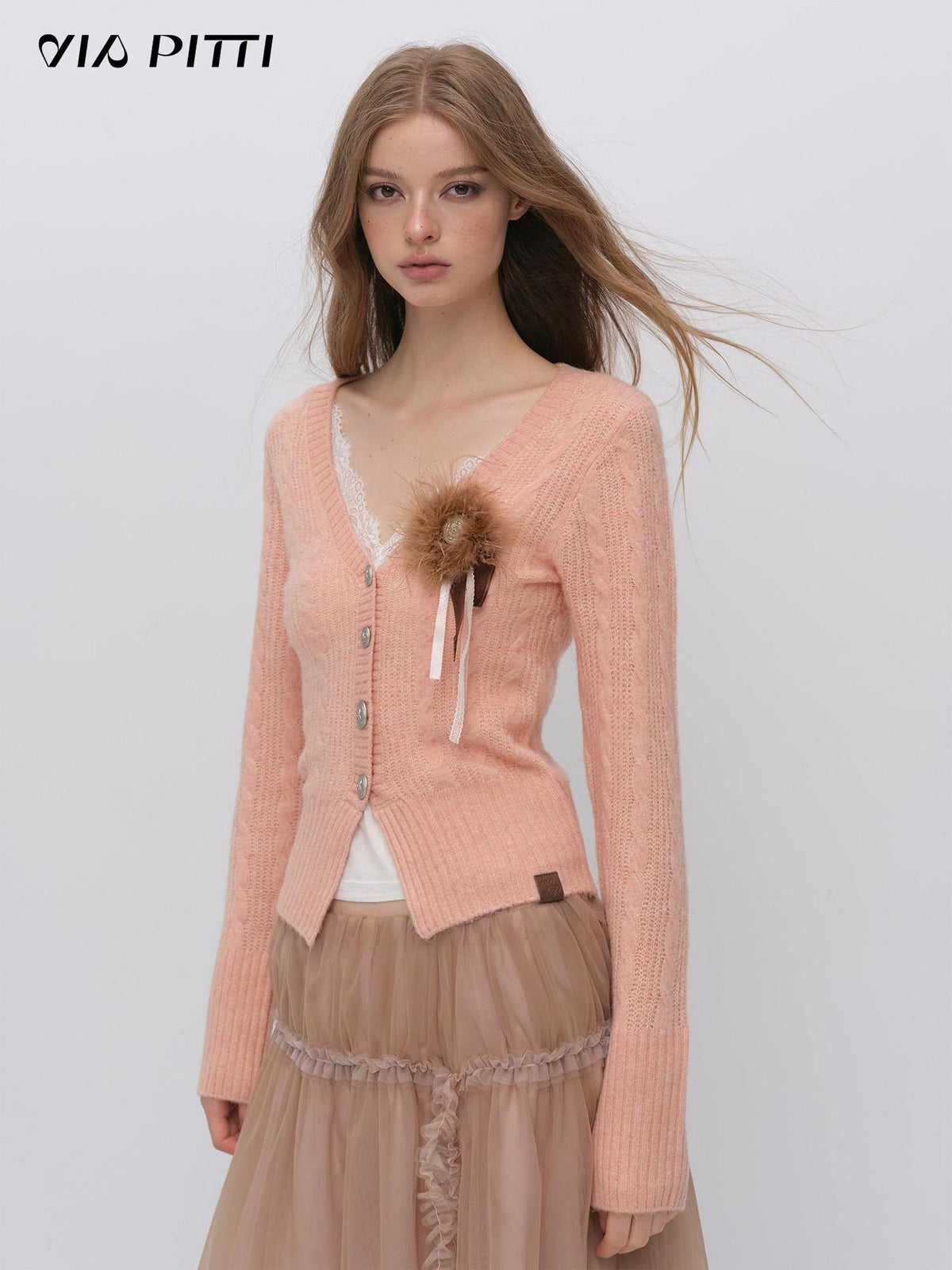 ViaPitti Fuzzy Custom Women's Brooches