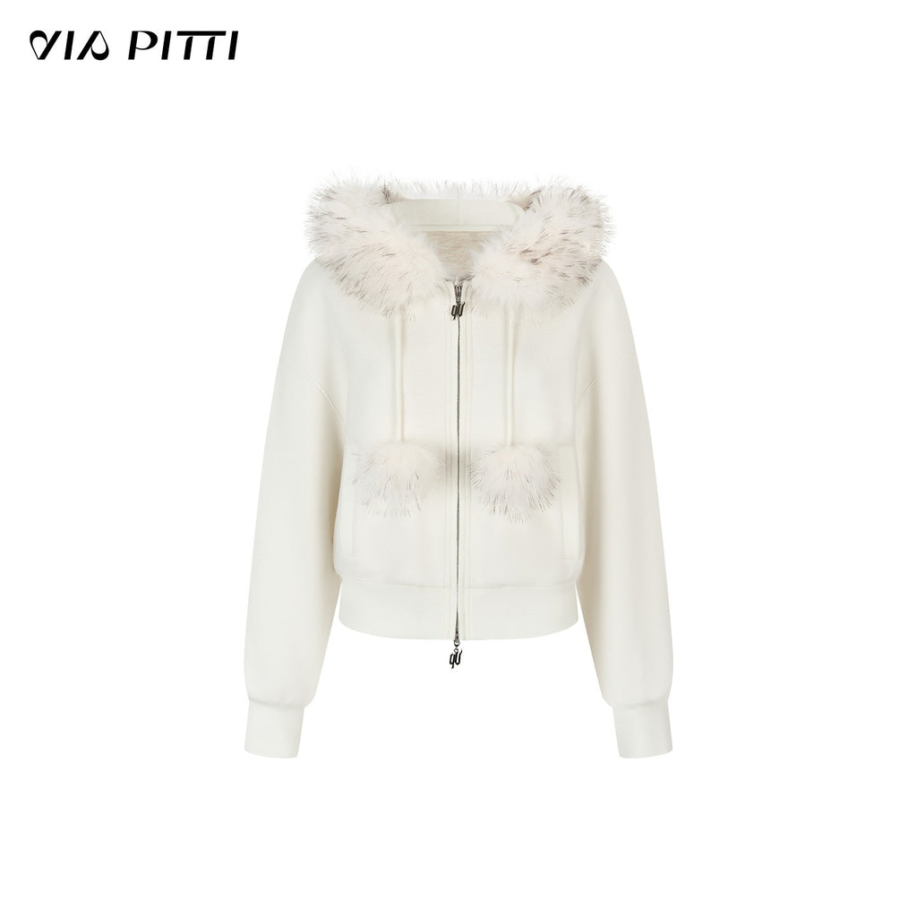 ViaPitti_Fuzzy_Fleece_Lined_Wool_Blend_Zip_Up_Women's_Hoodies_989745739134_MISSTT