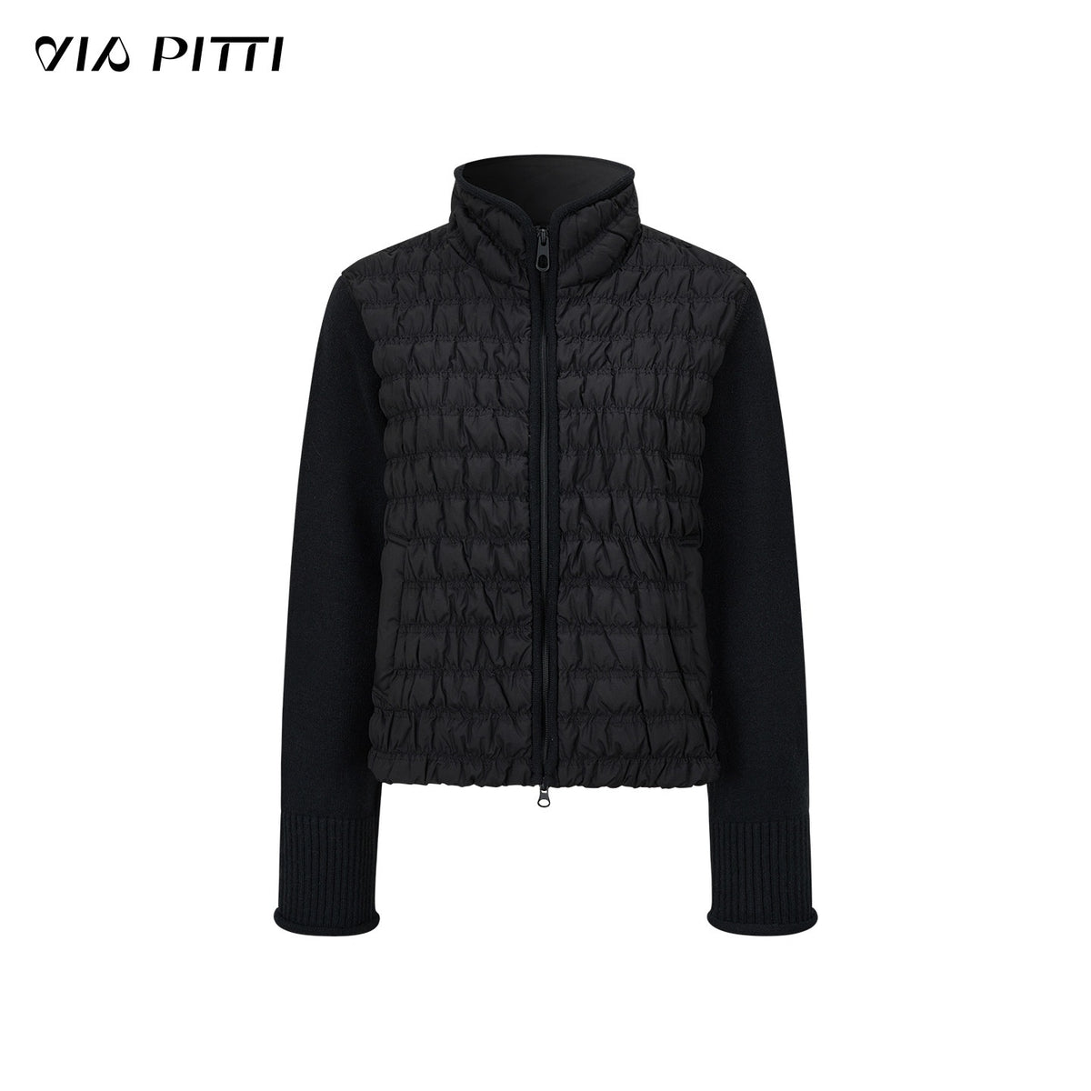 ViaPitti_Knitted_Spliced_Quilted_Lightweight_White_Goose_Down_Women's_Down_Jackets_1084474227687_MISSTT