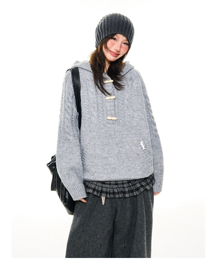 YOUNG_STAGE_Vintage_Grey_Horn_Button_Hooded_Loose_Fit_Women's_Knit_Sweaters_984387561467_MISSTT
