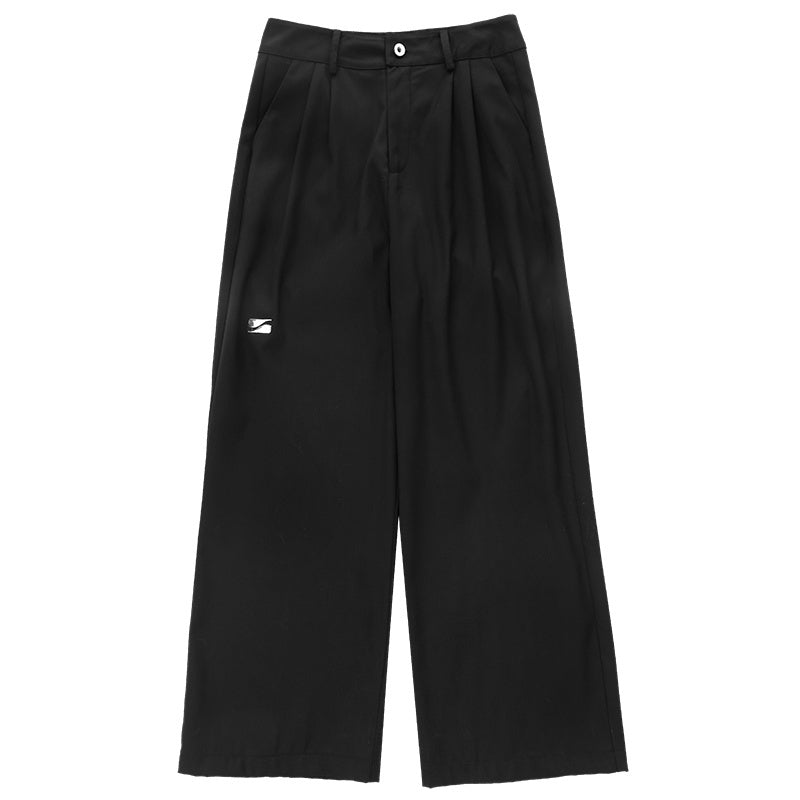 YUBABY_Black_Minimalist_Elegant_Straight_Cut_High_Waist_Women's_Cotton_Wide-leg_Pants_690445908406_MISSTT