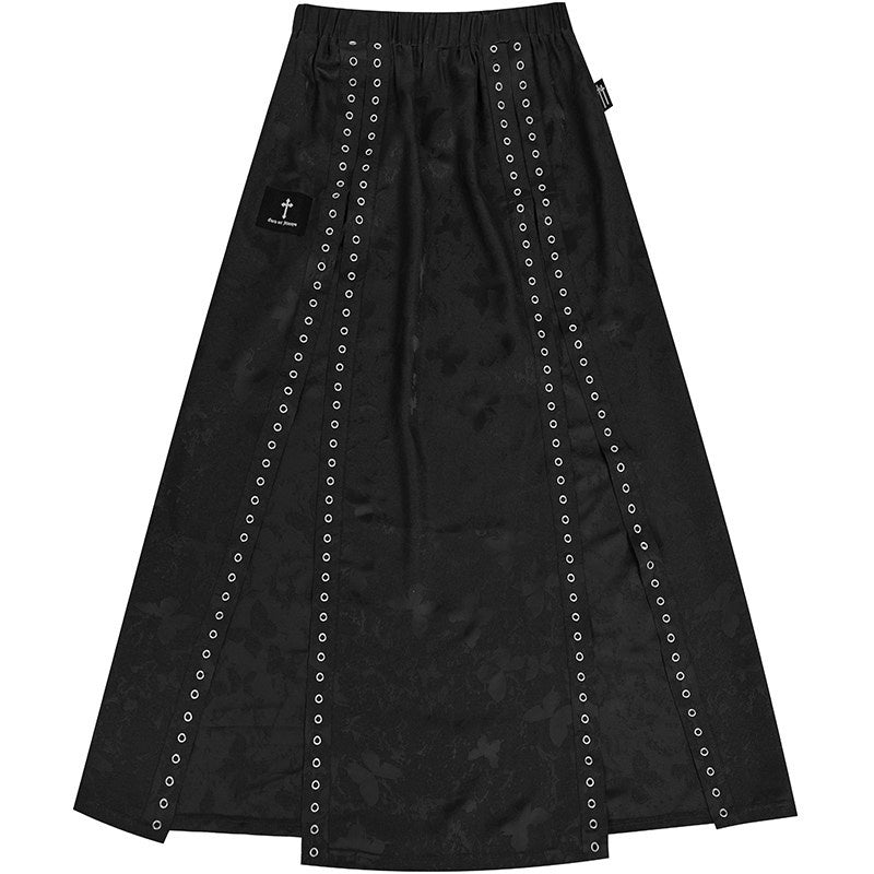 YUBABY_Flowing_New_Chinese_High_Slit_Punk_A_Line_Women's_Polyester_Blend_Maxi_Skirts_905183210550_MISSTT