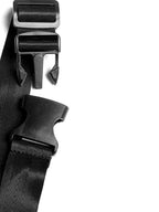 YUBABY Glossy Black Punk Techwear Automatic Buckle Multi Wrap Women's Belts