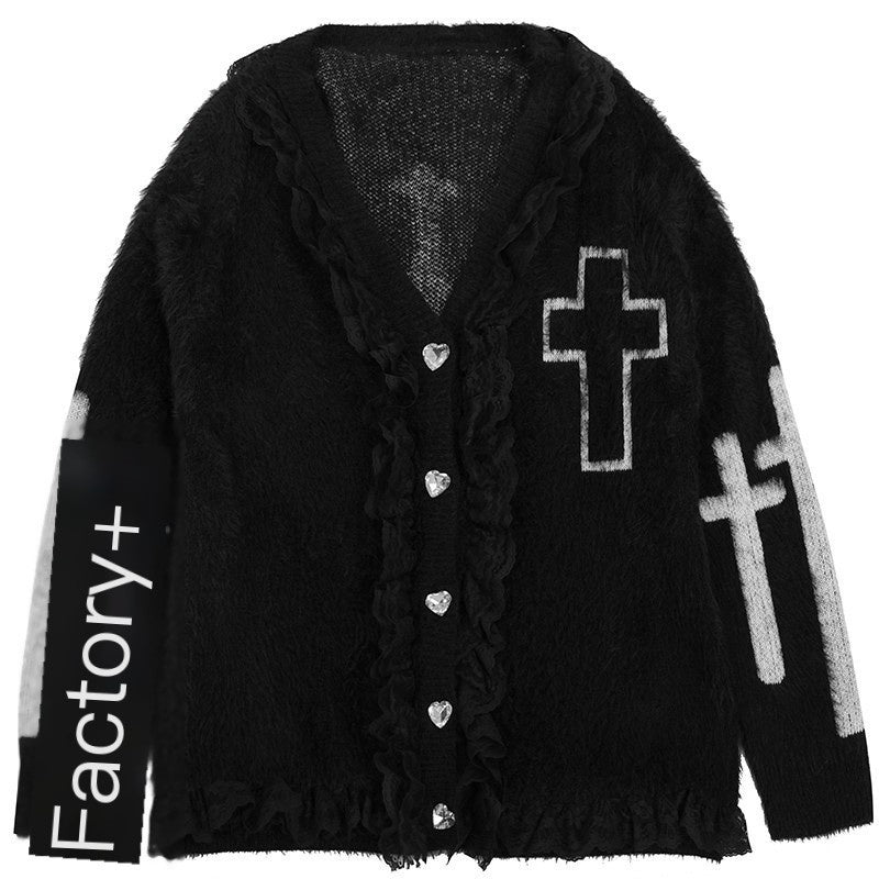 YUBABY_Gothic_Cross_Handcrafted_Lace_Trim_Women's_Acrylic_Blend_Faux_Mink_Sweaters_845026273992_MISSTT