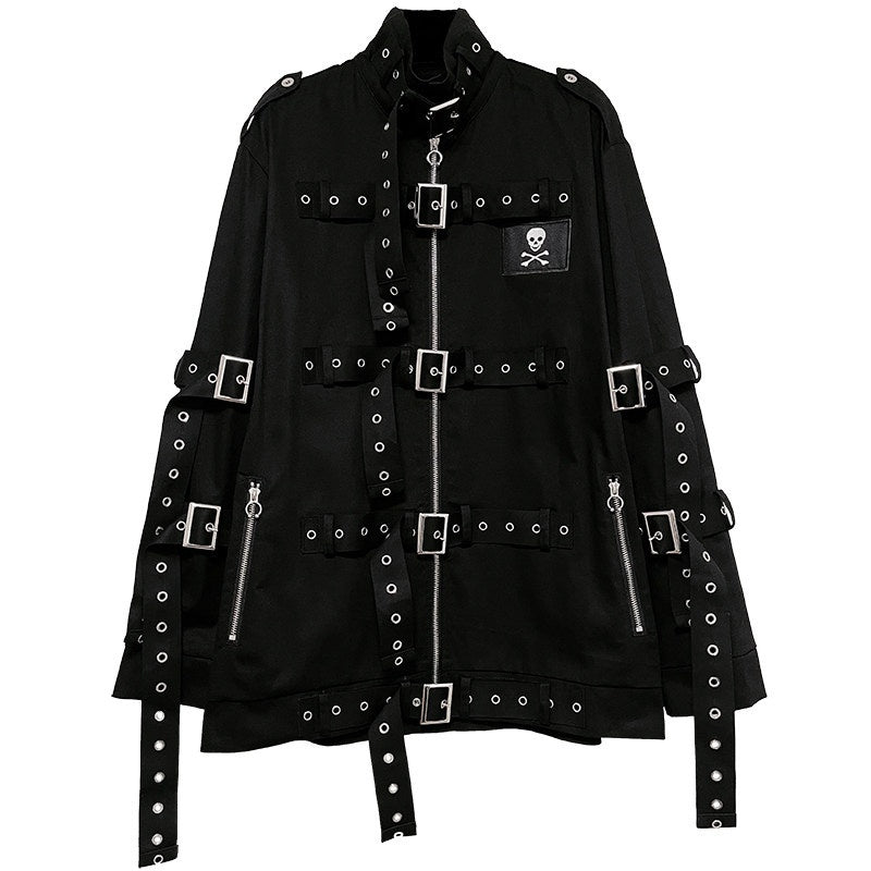 YUBABY_Gothic_Skull_Rivet_Metal_Laced_Bondage_Women's_Cotton_Jackets_1030785205397_MISSTT