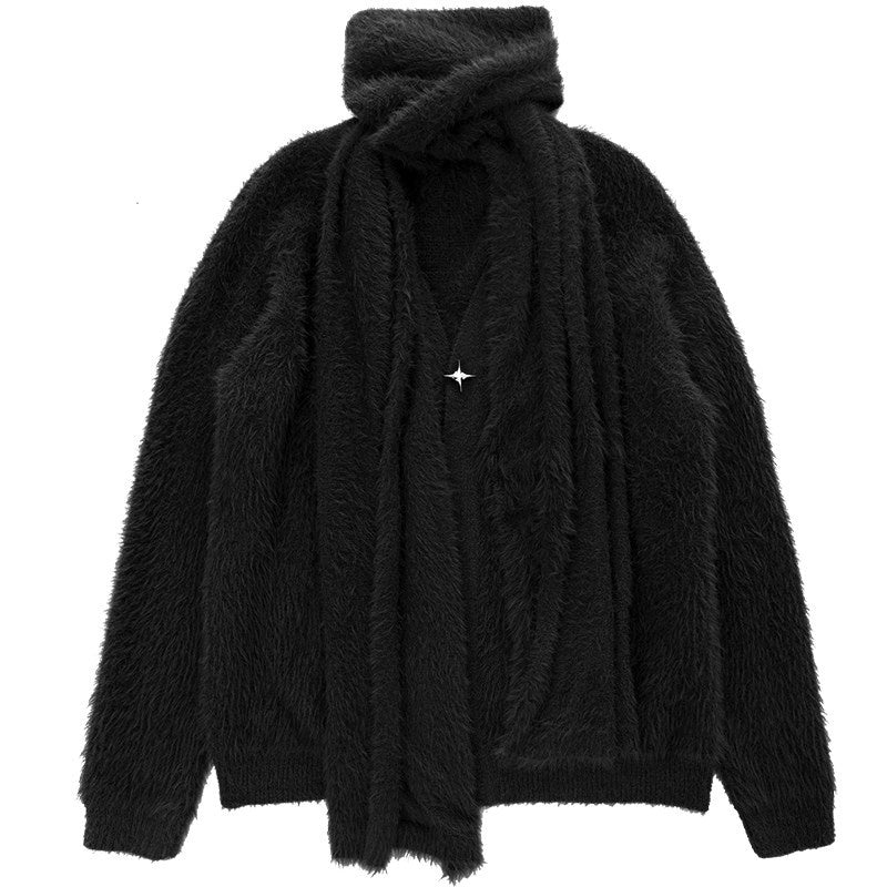 YUBABY_Oversized_Fuzzy_Batwing_Metal_Star_Brooch_Gothic_Women's_Mink_Blend_Sweaters_690970115721_MISSTT