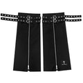 YUBABY_Rebel_Gothic_Zipper_Double_Strap_Flared_Cross_Emblem_Women's_Leg_Warmers_905091938829_MISSTT