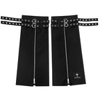 YUBABY_Rebel_Gothic_Zipper_Double_Strap_Flared_Cross_Emblem_Women's_Leg_Warmers_905091938829_MISSTT