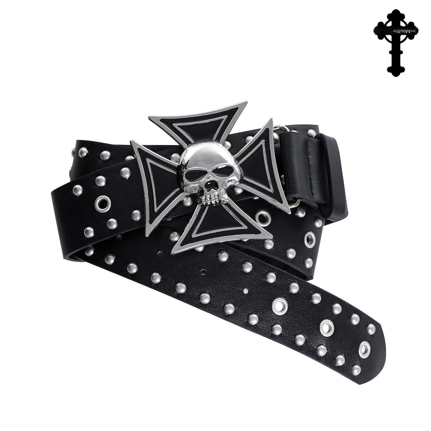YUBABY_Rivet_Studded_Dark_Skull_Cross_Retro_Punk_Women's_Metal_Belts_1007589875280_MISSTT