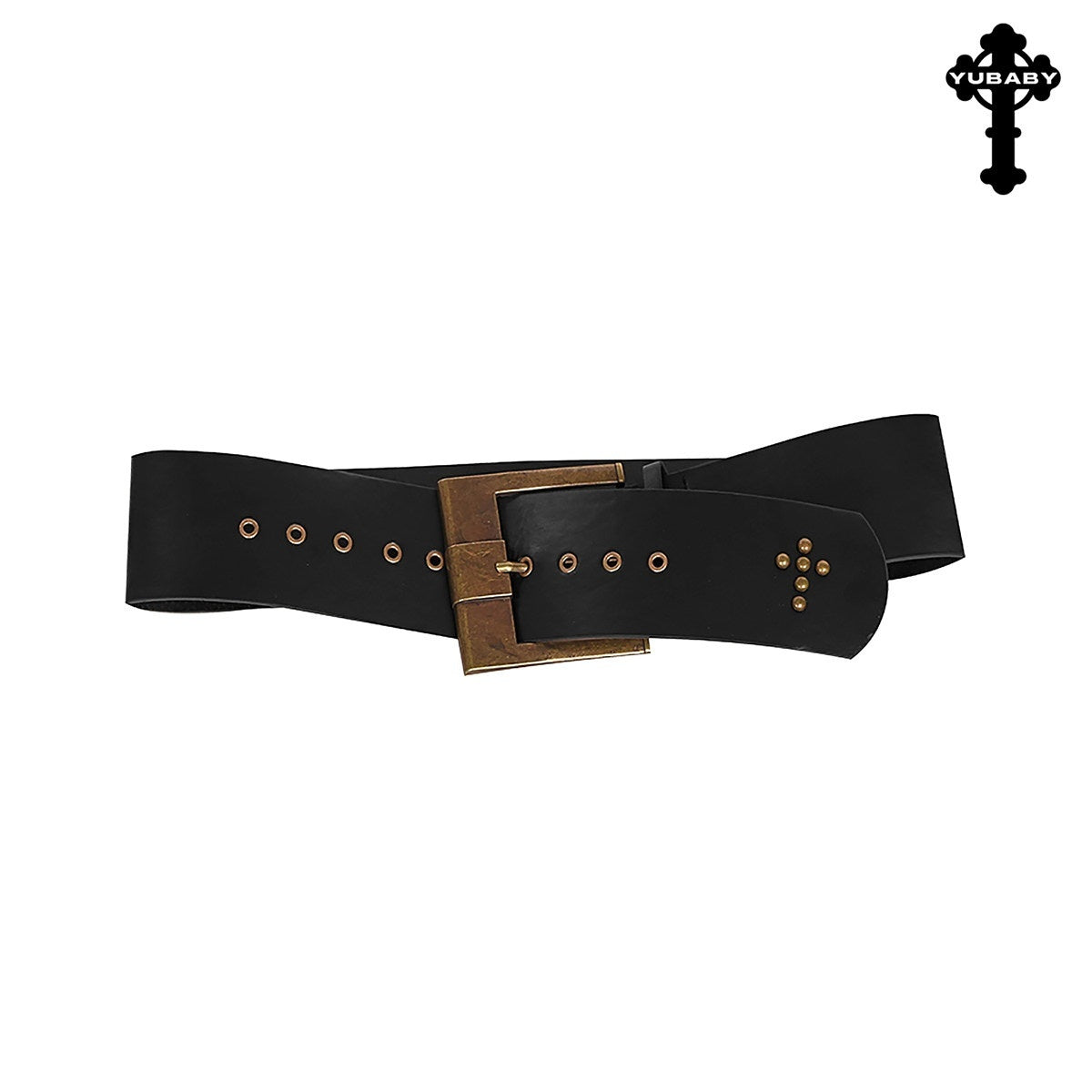 YUBABY_Vintage_Cross_Studded_Punched_Antique_Copper_Alloy_Women's_Pu_Belts_899668745864_MISSTT