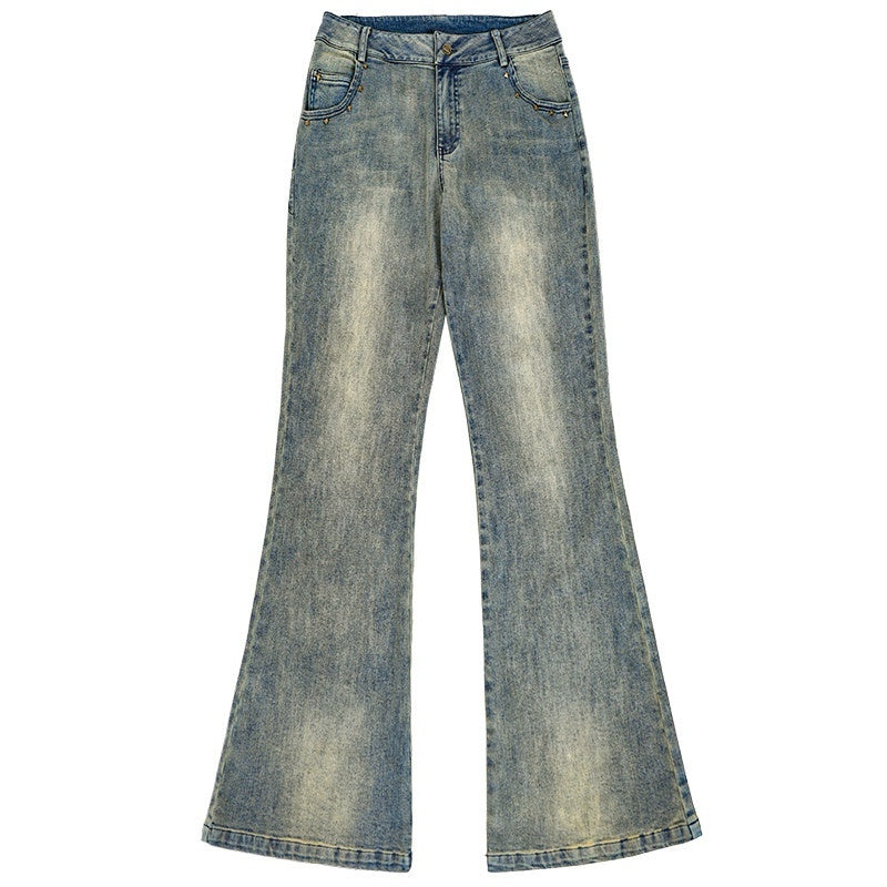 YUBABY_Vintage_Distressed_Rivet_Mud_Dye_Loose_Stretch_Women's_Denim_Flare_Jeans_830098179139_MISSTT