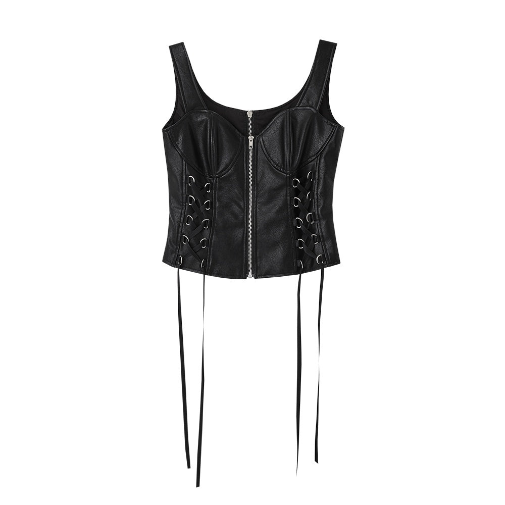 YUKAHOUSE_Backless_Zip_Up_Pu_Leather_Women's_Square_Neck_Camisoles_712598374128_MISSTT