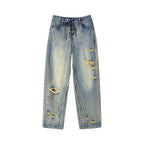 YUKAHOUSE_Blue_Distressed_Drawstring_Women's_Cotton_Wide-leg_Jeans_888931590056_MISSTT