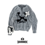 YUKAHOUSE_Gray_Zip_Up_Patch_Print_Women's_Knit_Cardigans_1080748408936_MISSTT